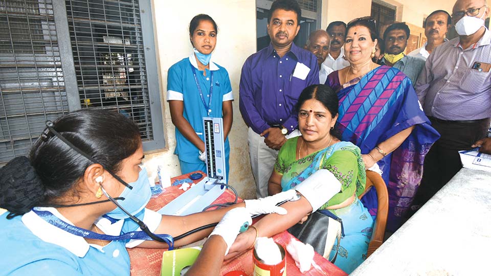 Health check-up camp marks Kaivara Tatayya’s birth anniversary