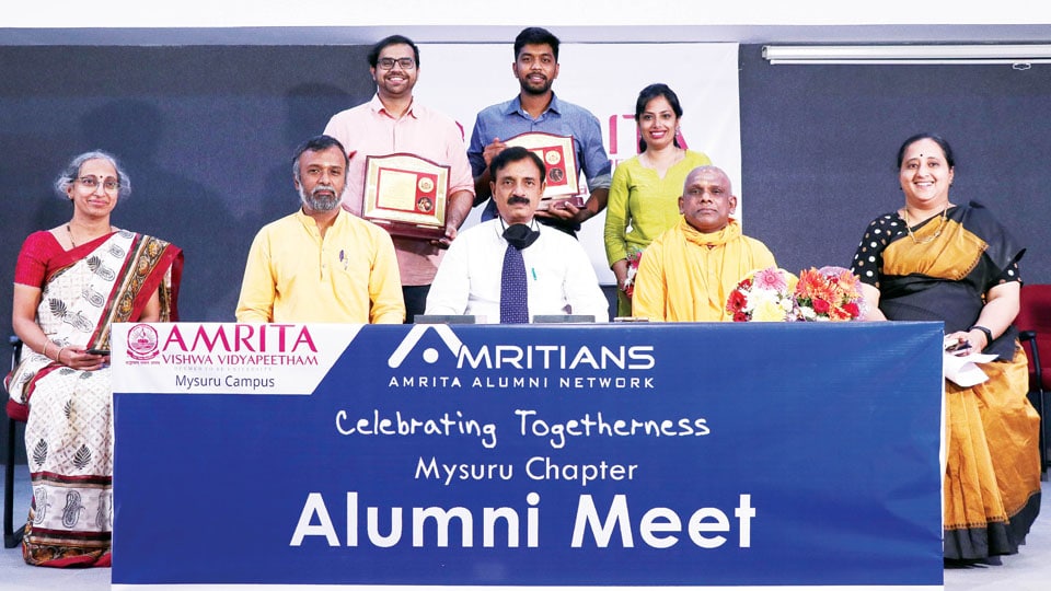 Amrita alumni win Intl. Awards, feted