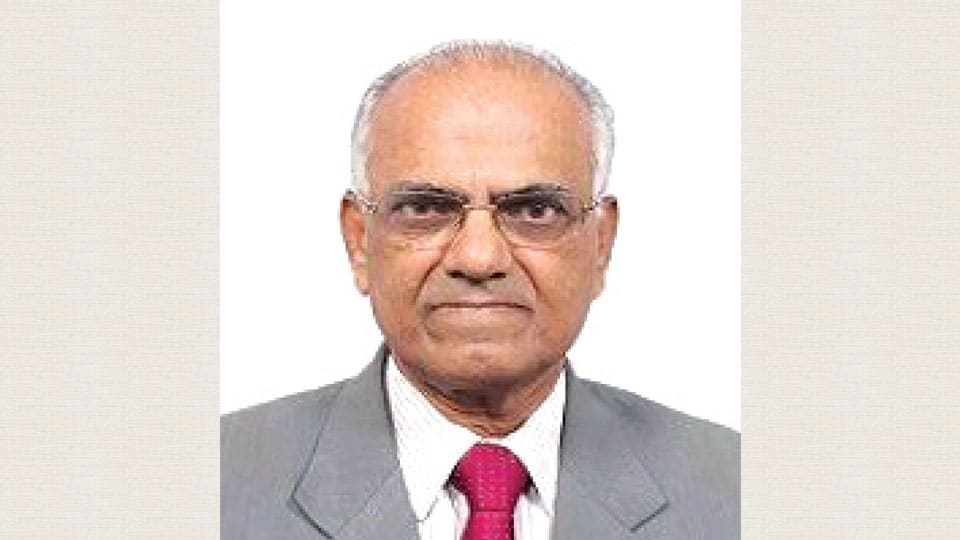 Former Agriculture Varsity VC Dr. M. Mahadevappa passes away