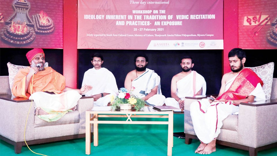 International Workshop on ‘Vedic Recitation and Practices’ Concludes