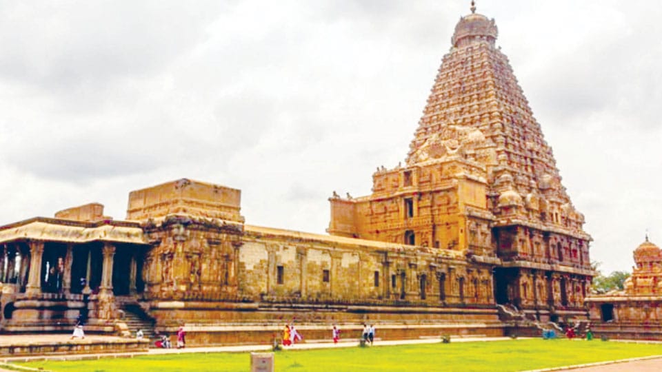 Magnificent Brihadeeshwara temple