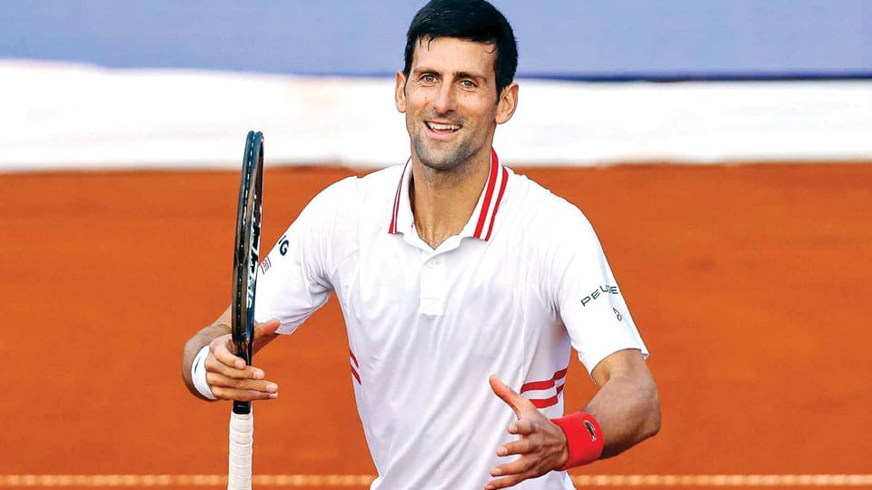 Djokovic enters Serbia open semi-finals