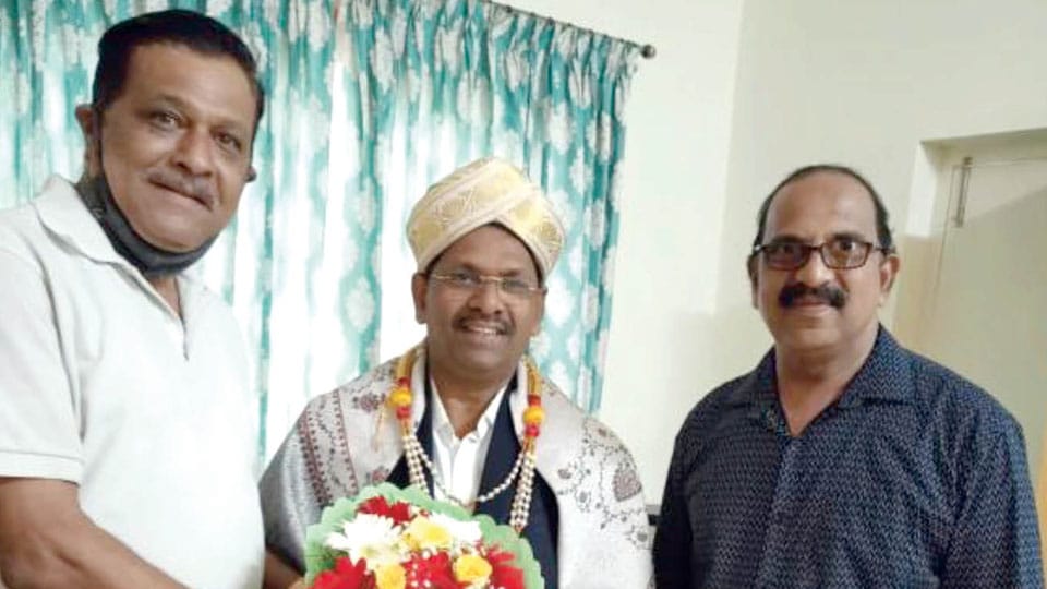 Newly-appointed Gulbarga Varsity VC felicitated