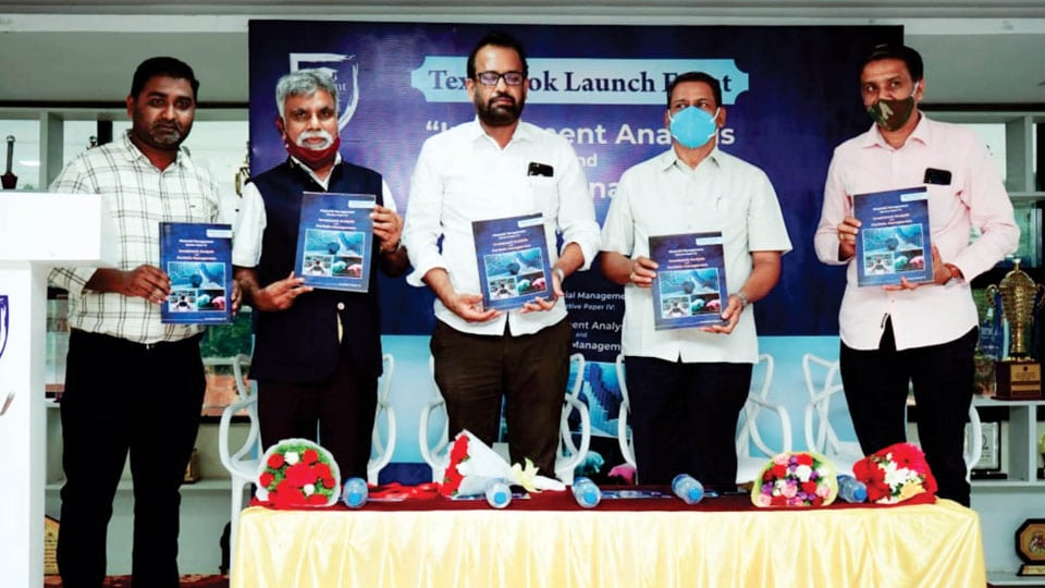 Book on ‘Financial Management:  Investment Analysis’ released
