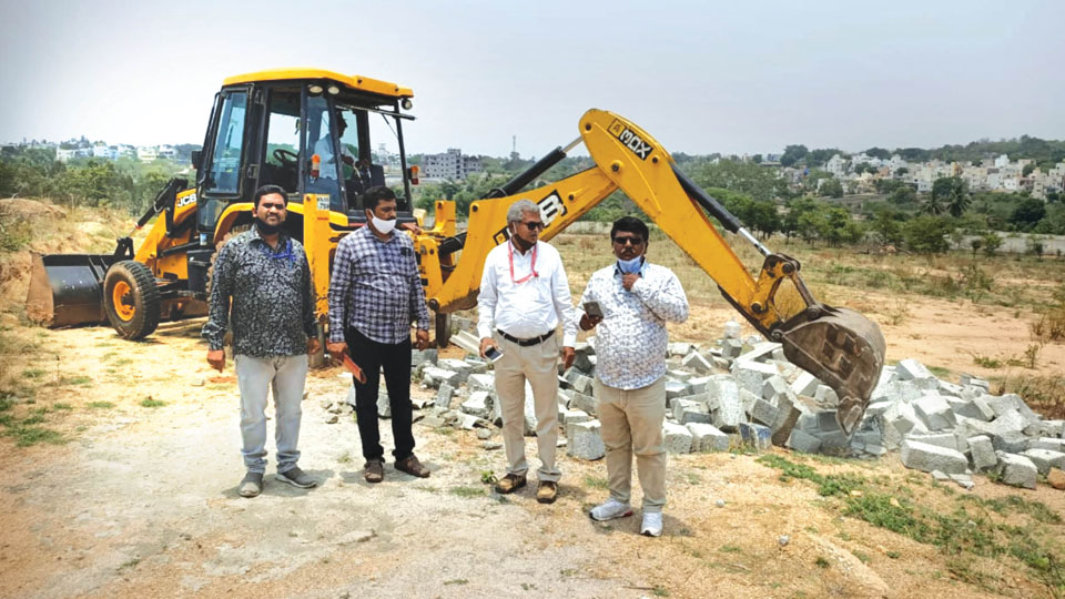 MUDA reclaims encroached lands worth Rs.10 crore