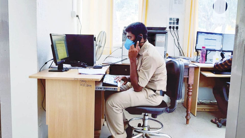 Data-driven system takes care of COVID-infected Policemen