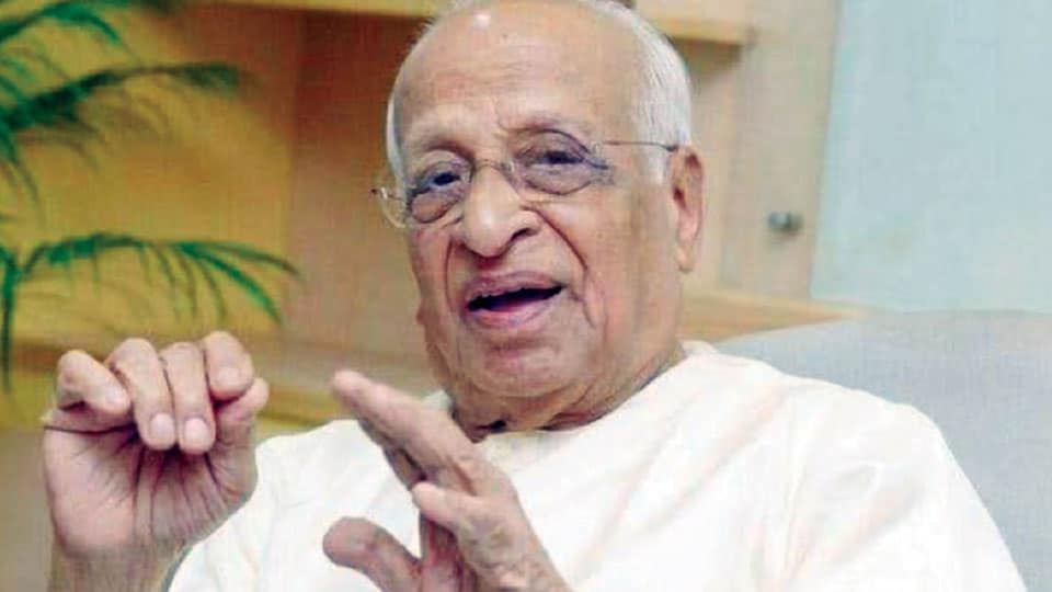 Kannada lexicographer, grammarian Prof. G. Venkatasubbaiah dies at 107