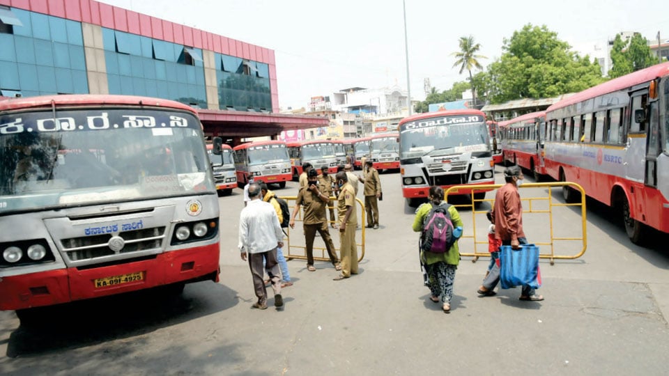 Dasara special buses and trains begin service