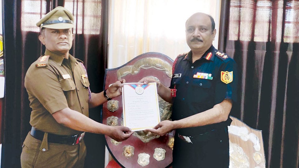 City NCC Officer bags Chief Minister’s Award
