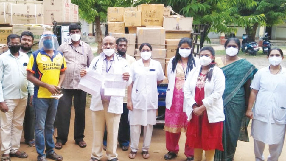 Medicines worth Rs.18 lakh donated to PKTB Hospital