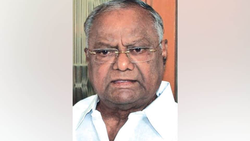 Former Minister K.B. Shanappa passes away