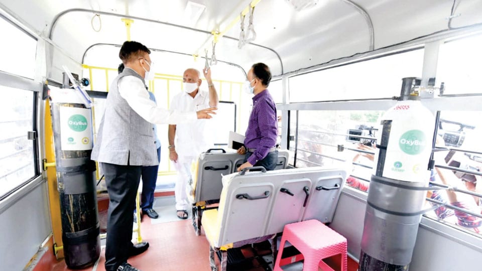 ‘OxyBus’ to help patients breathe in front of Hospitals