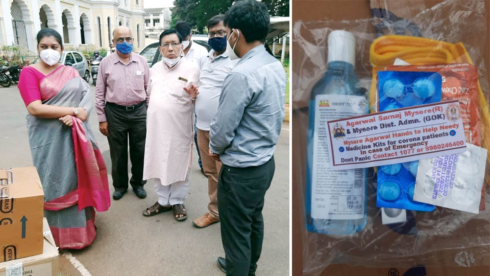 Agrawal Samaj distributes Medicine Kits for COVID-19 patients