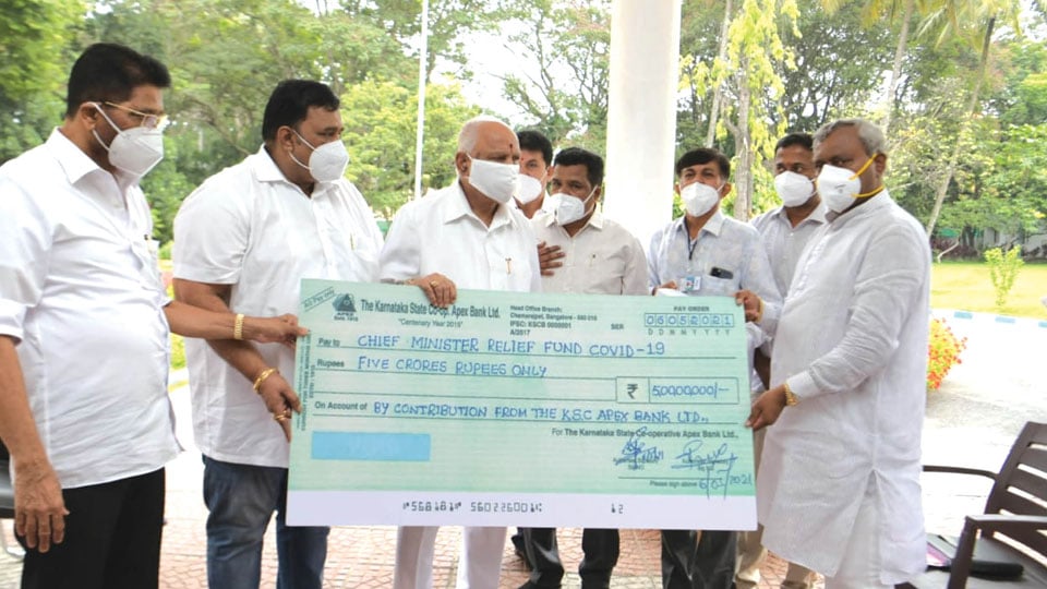 Rs. 5 crore donated to Chief Minister’s Relief Fund