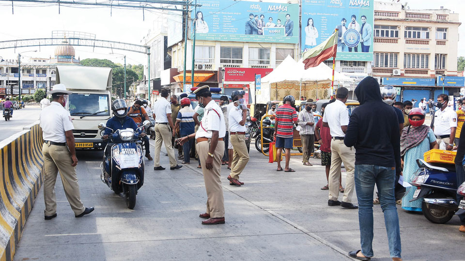 Police begin stricter enforcement of lockdown guidelines