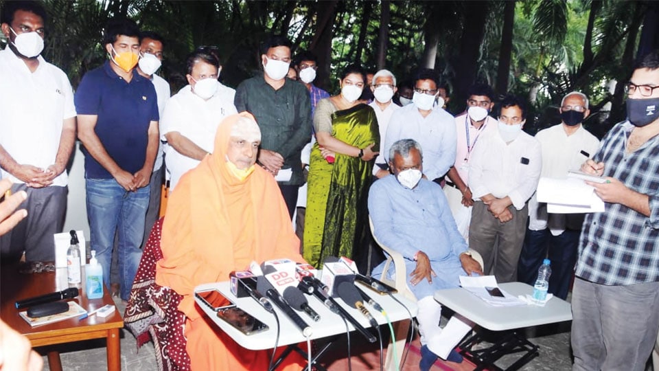 Suttur Mutt to lend hostel buildings and community halls for quarantine