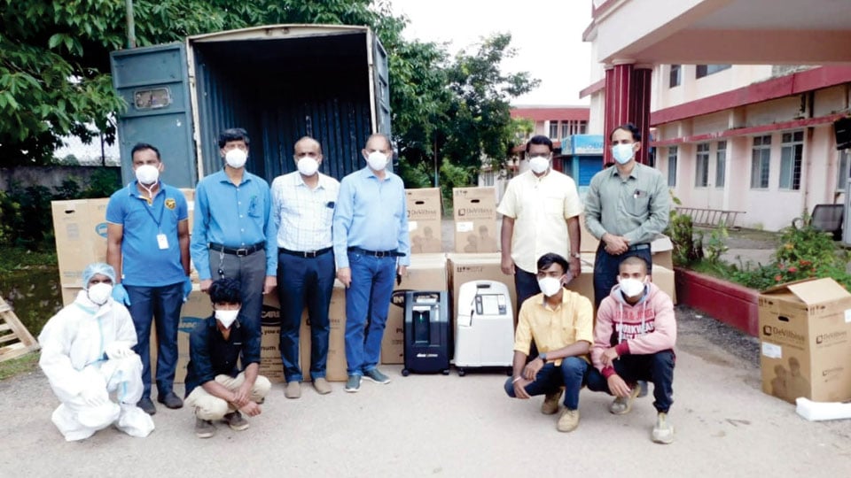 Kodagu origin psychiatrist donates medical equipment