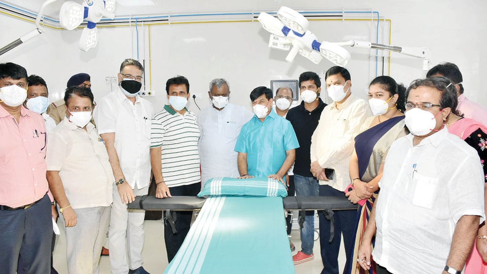 Maternity Section inaugurated at Mohandas Tulsidas Hospital