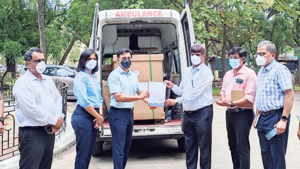 CII Mysuru donates critical medical equipment
