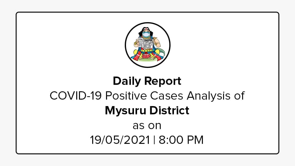 Mysuru District COVID-19 War Room Report: May 19, 2021