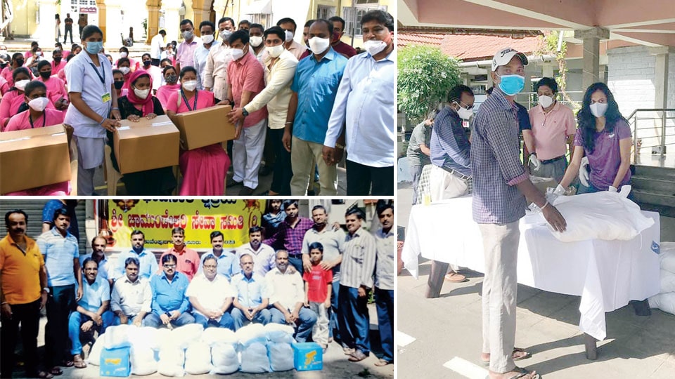 Politicians, sportspersons, organisations lend helping hand to the needy