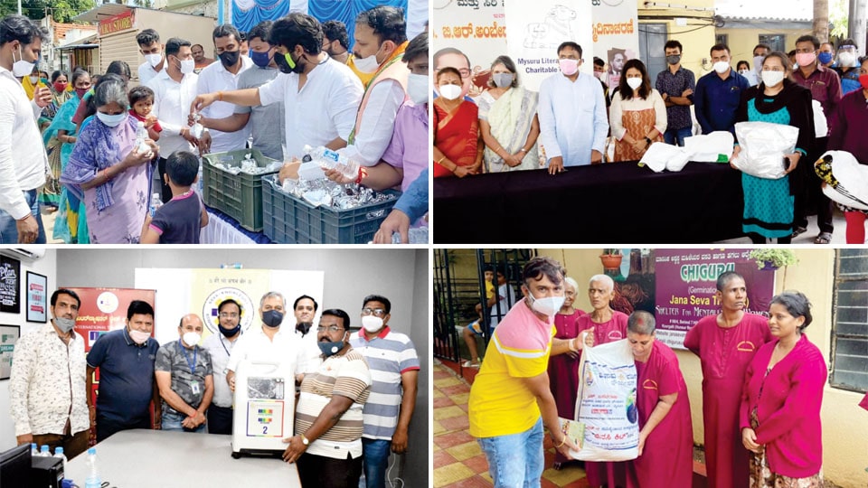 Youth political leaders, organisations jump in to help the needy during pandemic