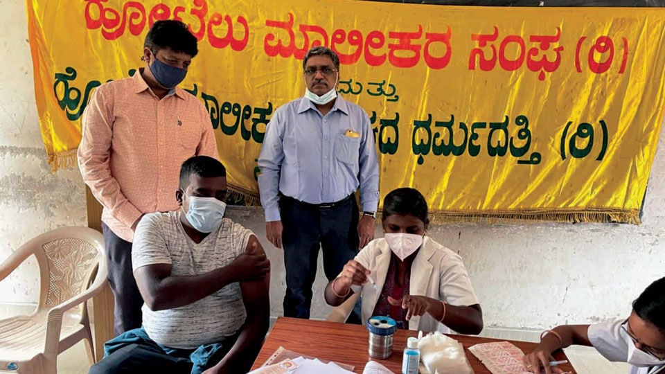 Three-day vaccination drive for hotel workers begins