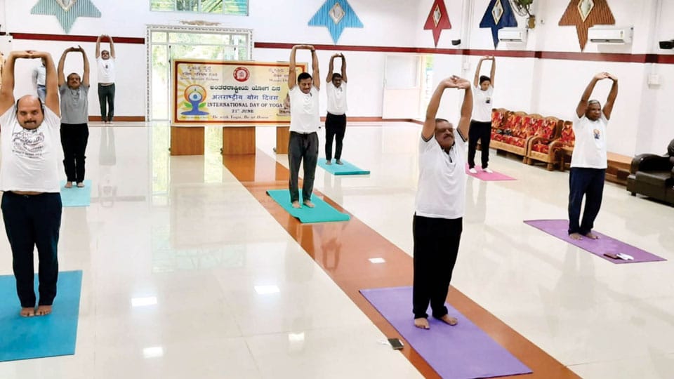 International Day of Yoga: ‘Be with Yoga, Be at Home’