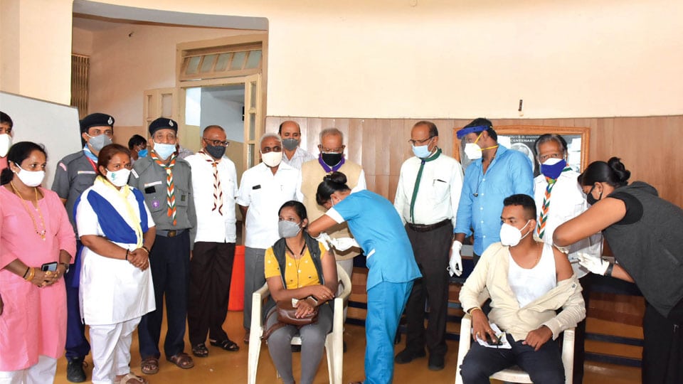 Vaccination for Scouts & Guides held