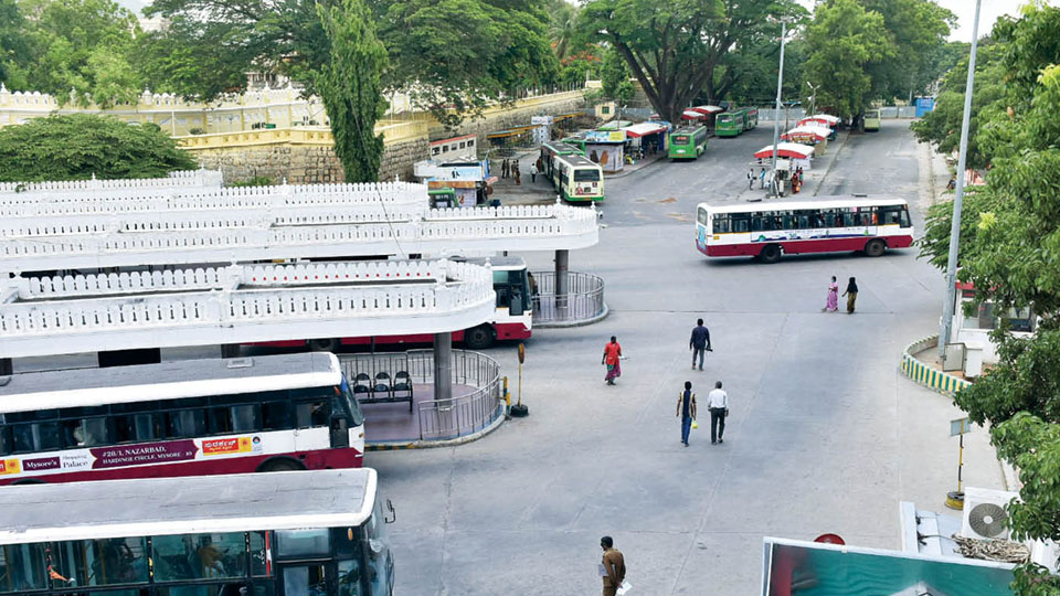 Ply adequate city buses from Bogadi during peak hours