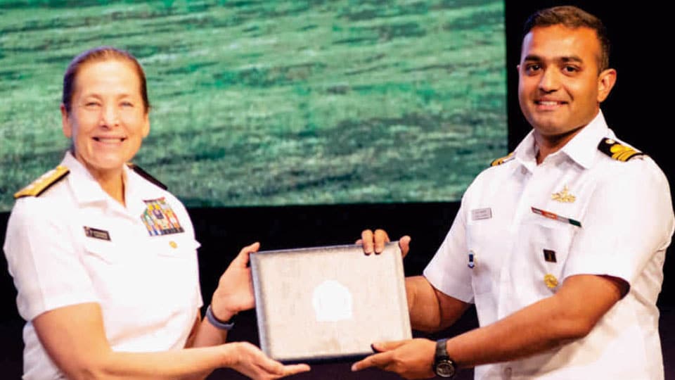 Kodagu-based Indian Officer shines at US Naval War College