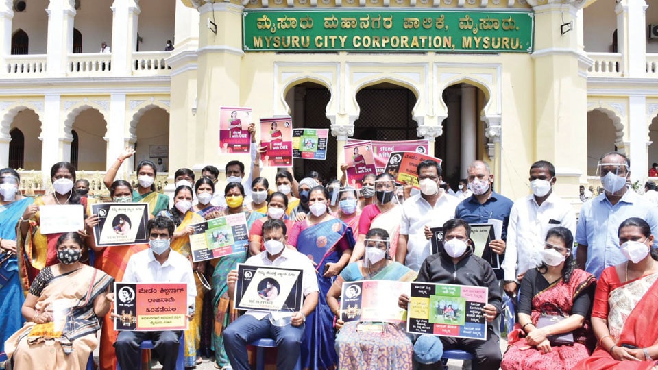 Echo of MCC Commissioner’s resignation: MCC office turns into a mass protest venue