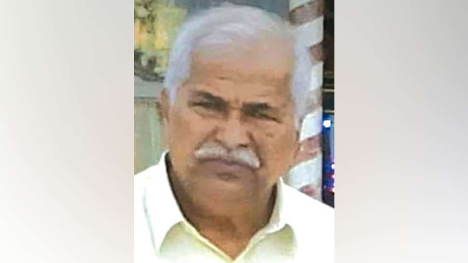 Former KIKS faculty H.K. Rajegowda passes away
