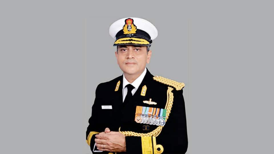 Rear Admiral I. B. Uthaiah is Admiral Superintendent, Naval Dockyard