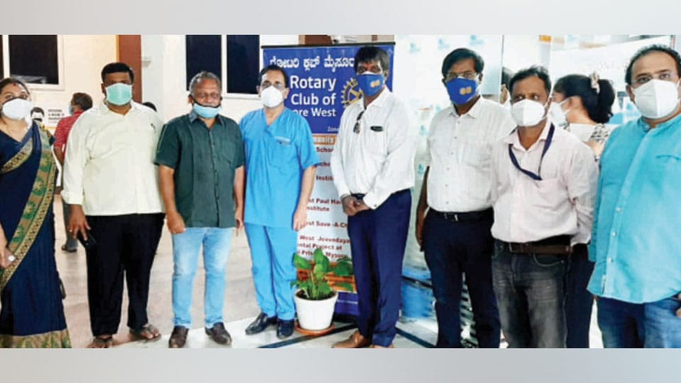 Vaccination drive for Rotarians