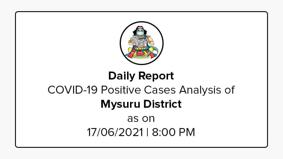 Mysuru District COVID-19 War Room Report: June 17, 2021