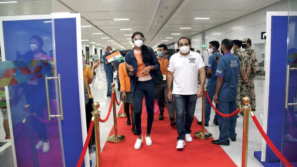 Tokyo Games 2020 (July 23 to August 8, 2021): First batch of Indian athletes depart for Olympic village