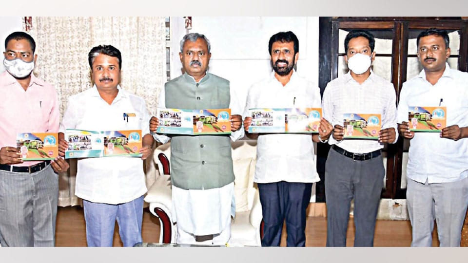 Releases brochure on two years of BJP Govt.