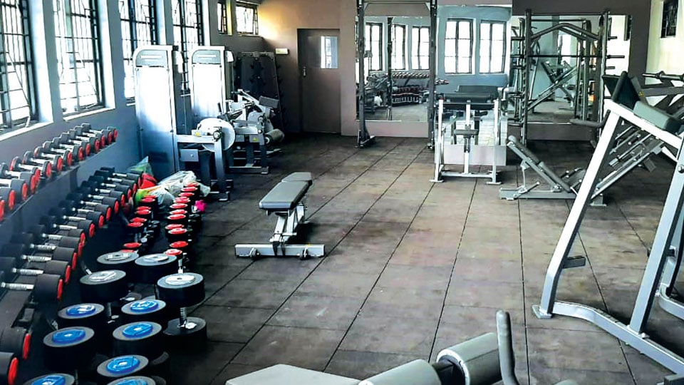 Renovated gym at Chamundi Vihar Stadium to be opened soon