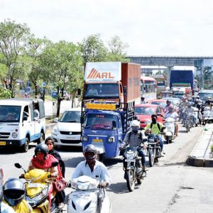 Regulate traffic at busy Manipal Hospital Junction