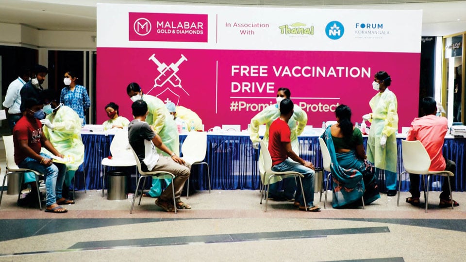 COVID-19: 1,000 underprivileged receive jabs at Malabar’s free vaccination drive
