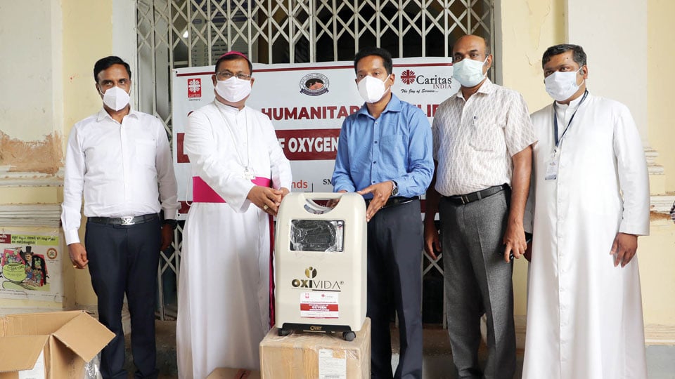ODP donates Oxygen Concentrators to Dist. Administration
