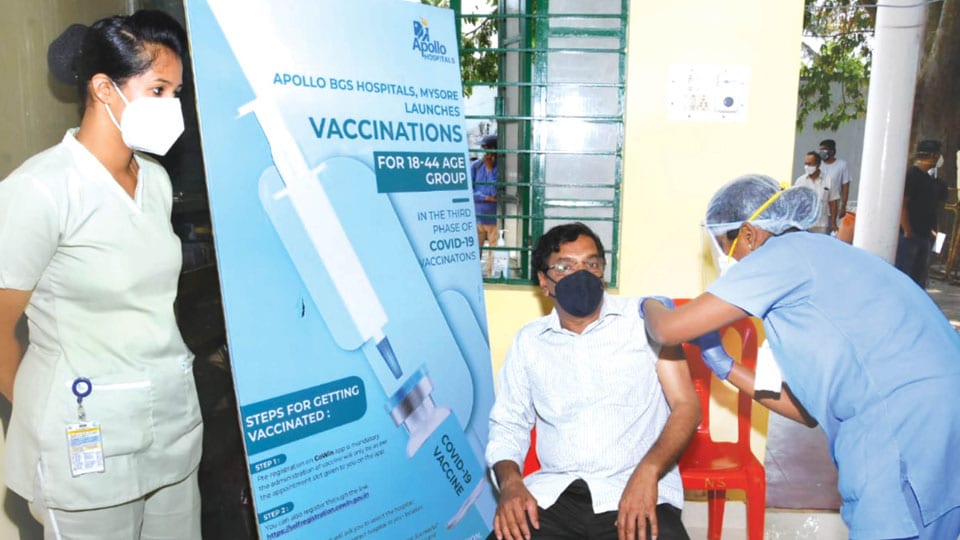 Apollo BGS Hospitals administers one lakh vaccination doses