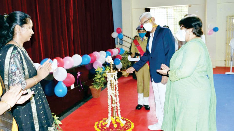 Kuvempu Multipurpose Hall inaugurated at Sainik School in Kodagu