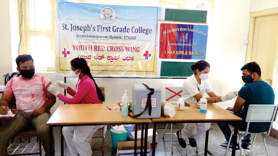 Vaccination drives held at city Colleges