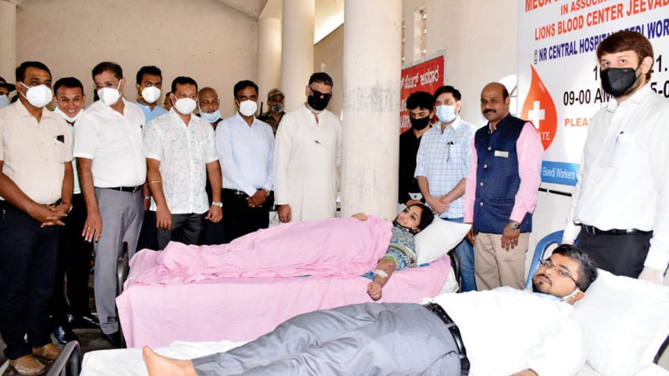 MLA Sait plans Blood Bank at Beedi Workers’ Hospital