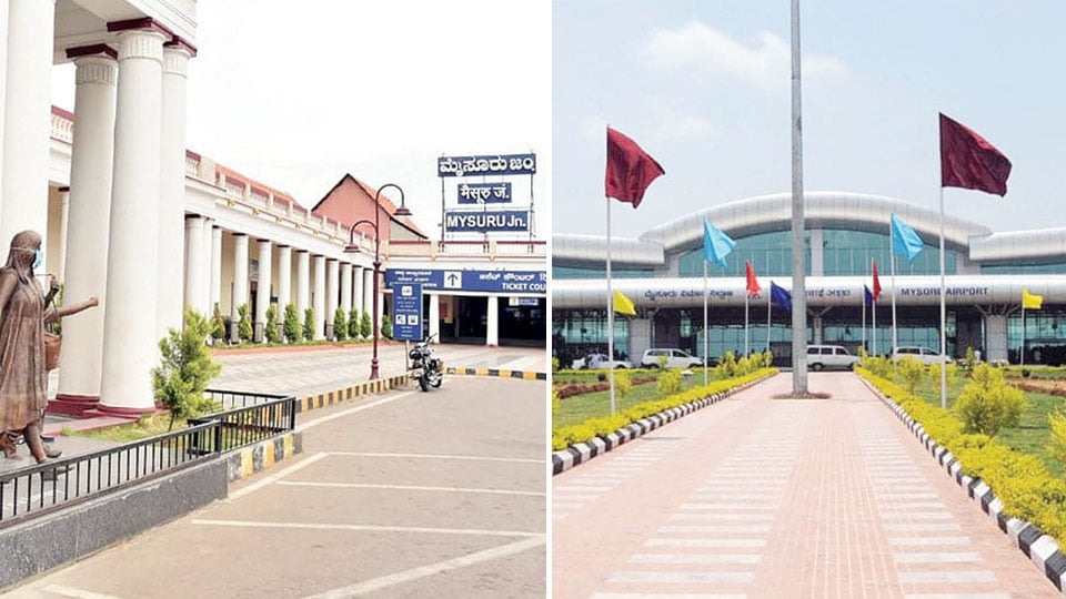 City Railway Station, Mysore Airport to sport new names?