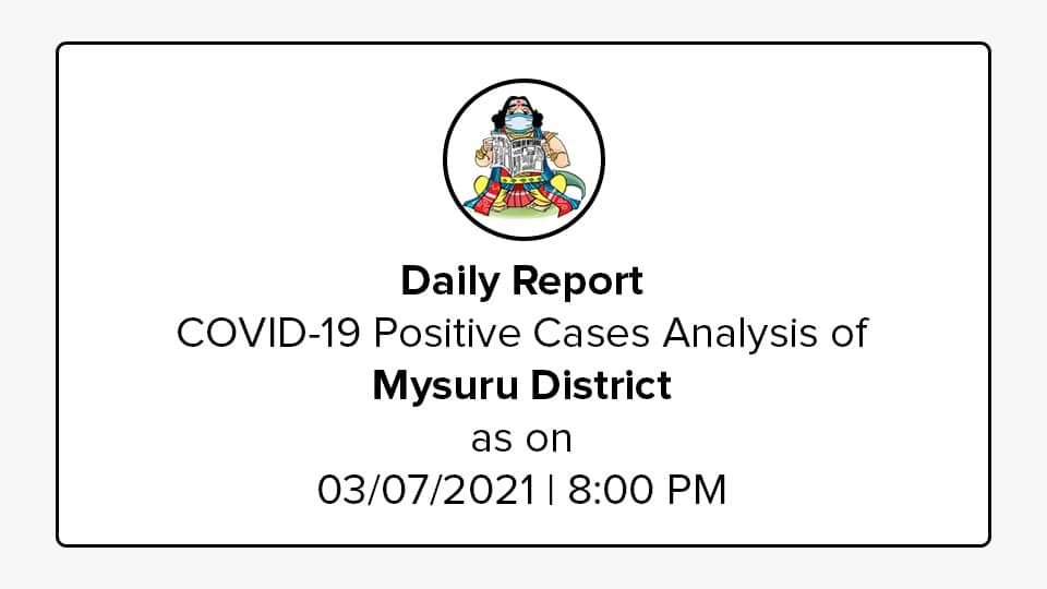 Mysuru District COVID-19 War Room Report: July 3, 2021