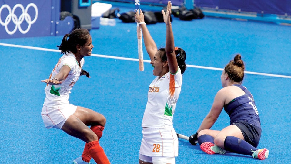 Indian women’s hockey team register their first win