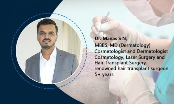 Dr. Manas S N, of Reniu Clinic Mysore gives expert advice on Hairline ...